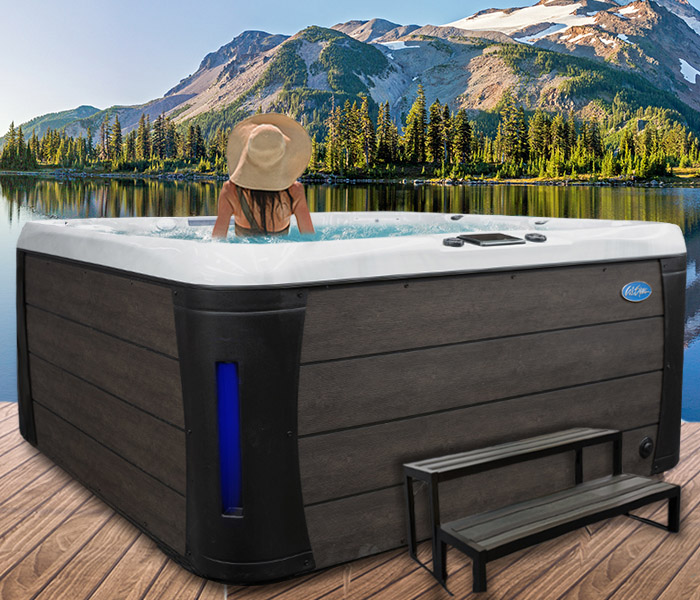 Calspas hot tub being used in a family setting - hot tubs spas for sale Jarvisburg