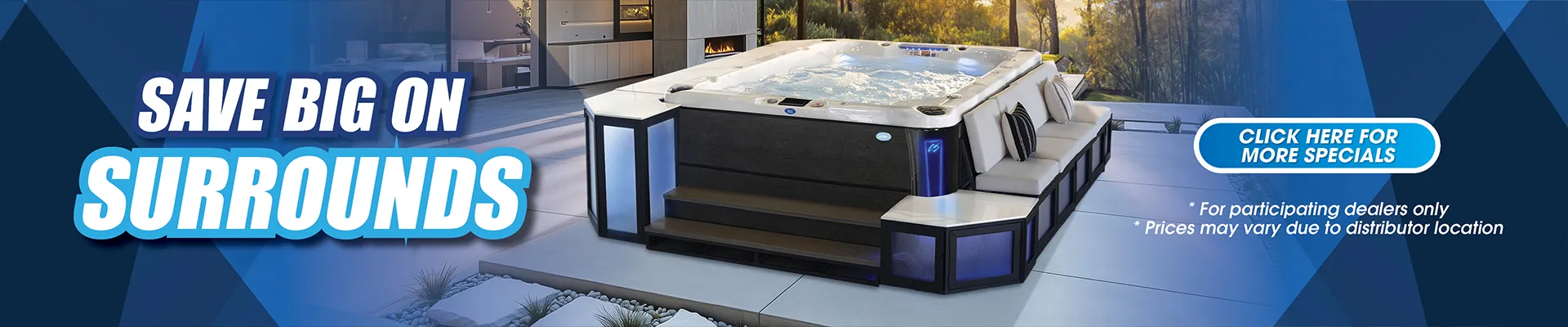 Calspas hot tub being used in a family setting - Jarvisburg